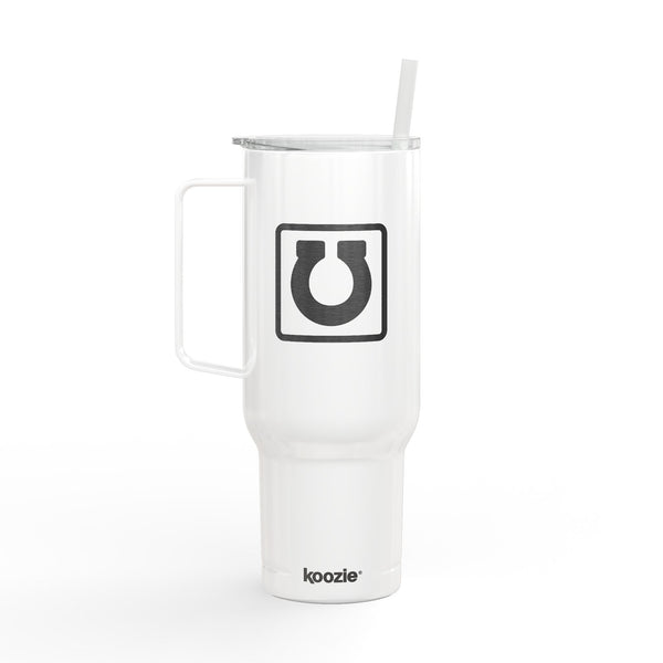 Insulated Tumbler with Lid, 40oz (Engraving) - Horse Shoe
