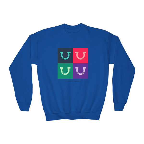 Youth Crewneck Sweatshirt - My Lucky Horseshoe