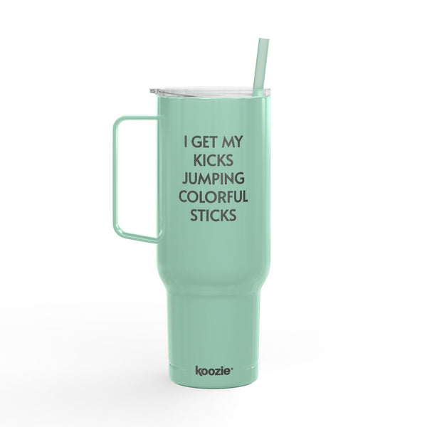 Insulated Tumbler with Lid, 40oz (Engraving) - Kicks/Sticks