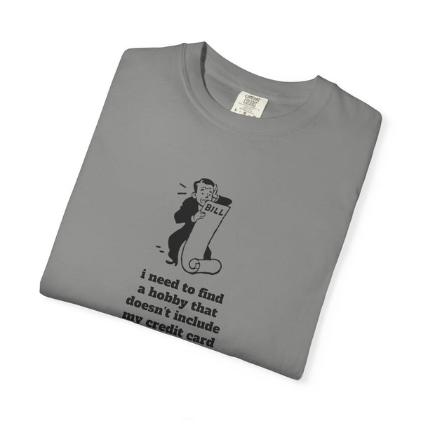 Unisex Garment-Dyed T-shirt - Hobby/Credit Card