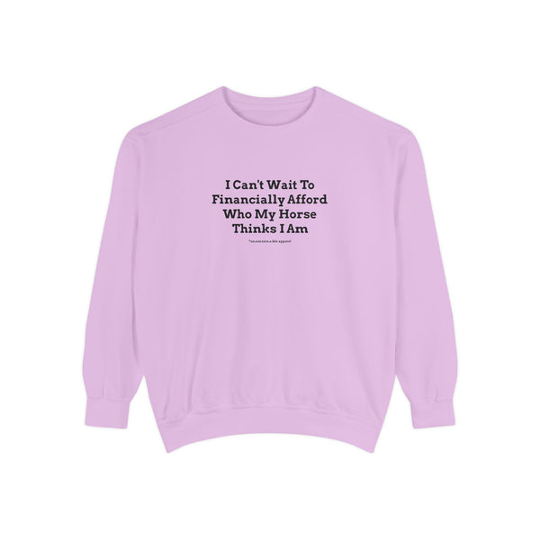 Unisex Garment-Dyed Sweatshirt - Financially Afford