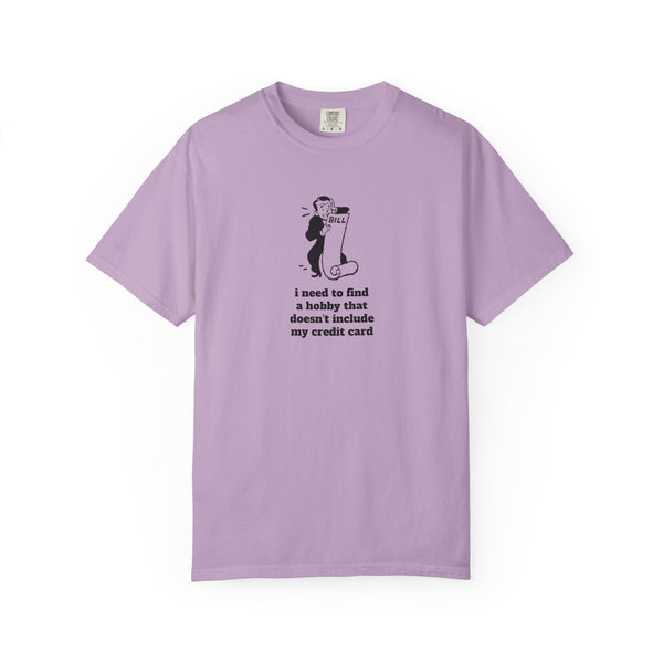 Unisex Garment-Dyed T-shirt - Hobby/Credit Card