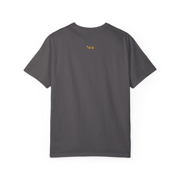Unisex Garment-Dyed T-shirt - Polo (Gold Mallett)