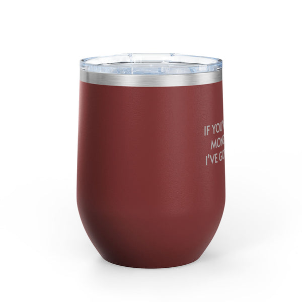 Wine Tumbler, 12oz - Money/Honey