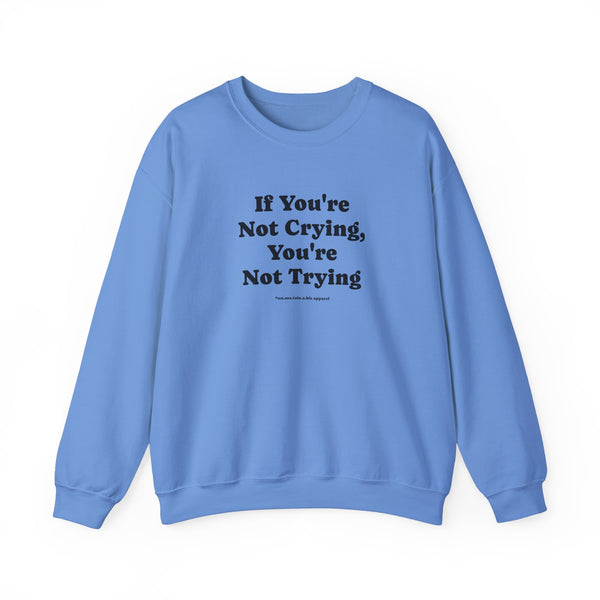 Unisex Heavy Blend™ Crewneck Sweatshirt - If You're Not Crying