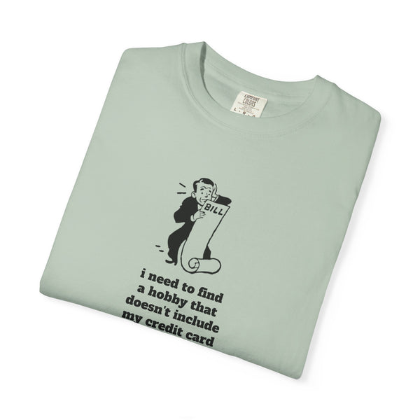 Unisex Garment-Dyed T-shirt - Hobby/Credit Card