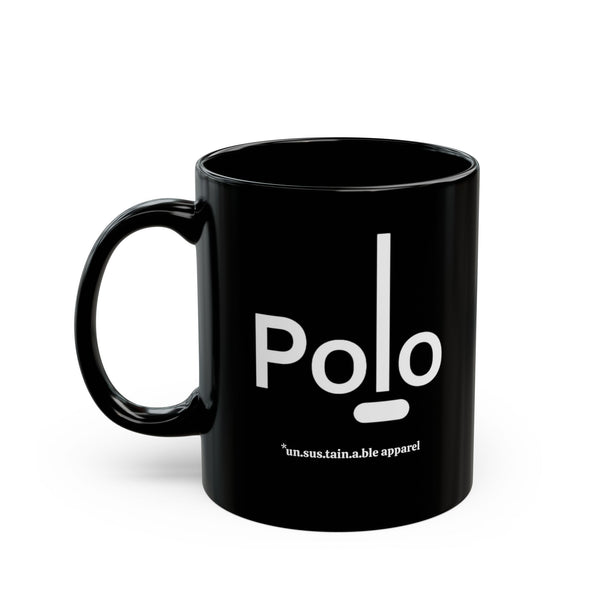 Black Mug (11oz, 15oz) - Polo