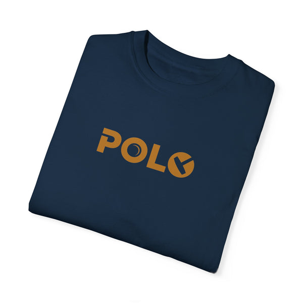 Unisex Garment-Dyed T-shirt - Polo (Gold Mallett)