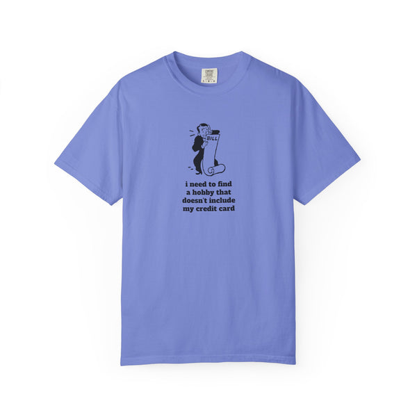 Unisex Garment-Dyed T-shirt - Hobby/Credit Card