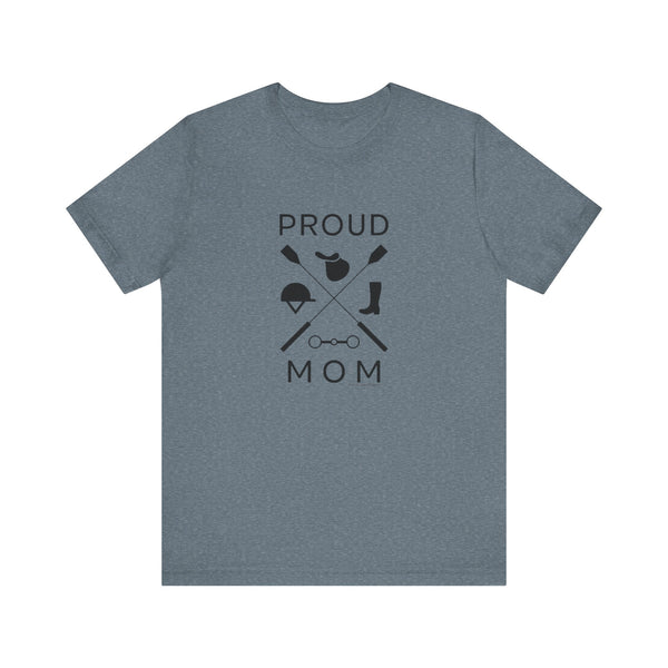 Unisex Jersey Short Sleeve Tee - Proud Mom - Crops