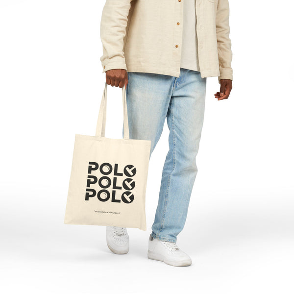 Cotton Canvas Tote Bag - Polo