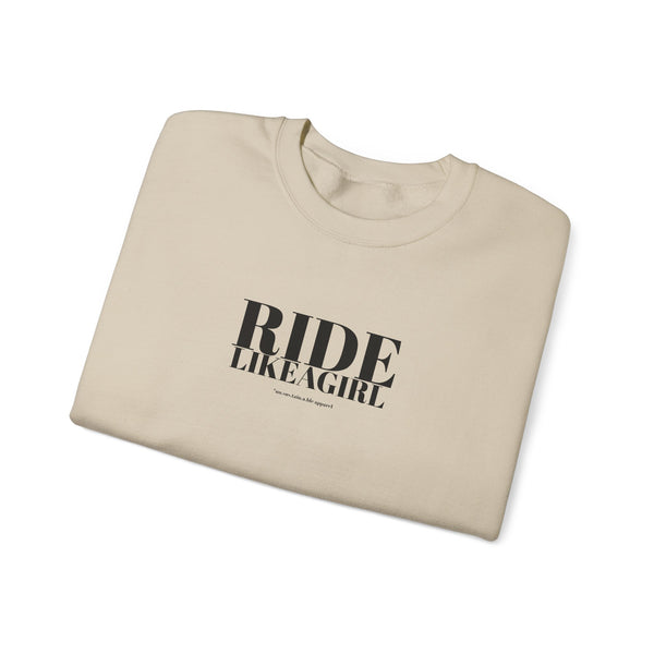 Unisex Heavy Blend™ Crewneck Sweatshirt - Ride Like A Girl