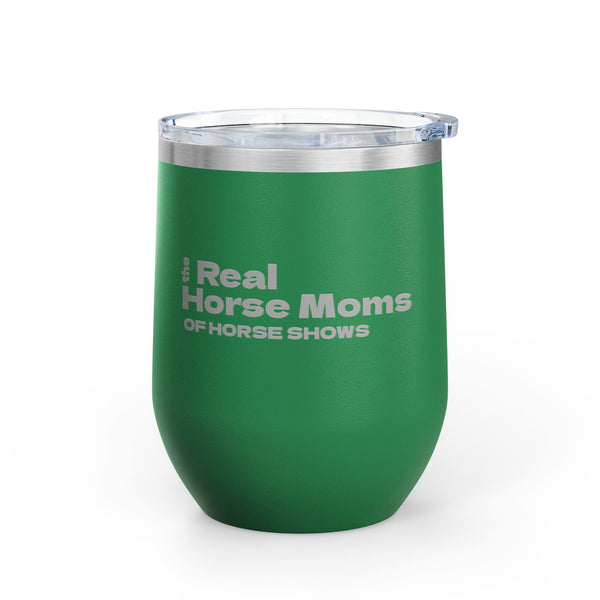 Wine Tumbler, 12oz - Real Horse Moms