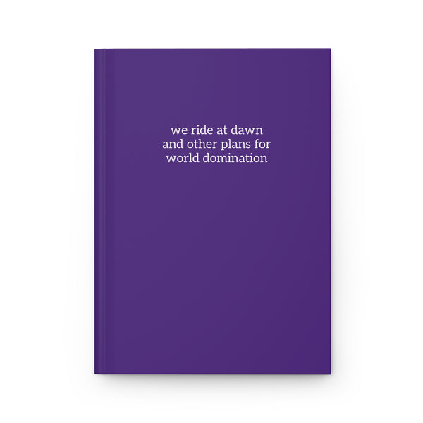 Hardcover Journal Matte - Ride At Dawn