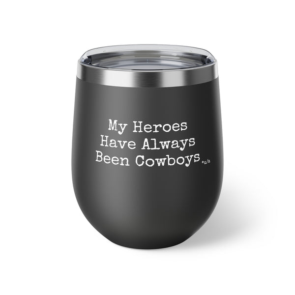 Copper Vacuum Insulated Cup, 12oz - Heroes/Cowboys