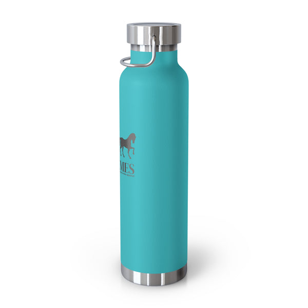 Copper Vacuum Insulated Bottle, 22oz - Hautemes - Blue