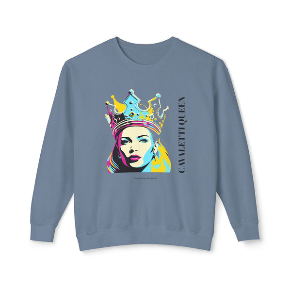 Unisex Lightweight Crewneck Sweatshirt - Cavaletti Queen