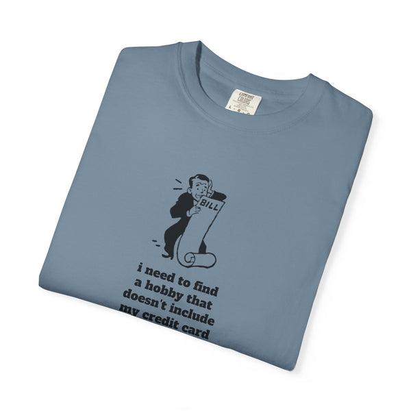 Unisex Garment-Dyed T-shirt - Hobby/Credit Card