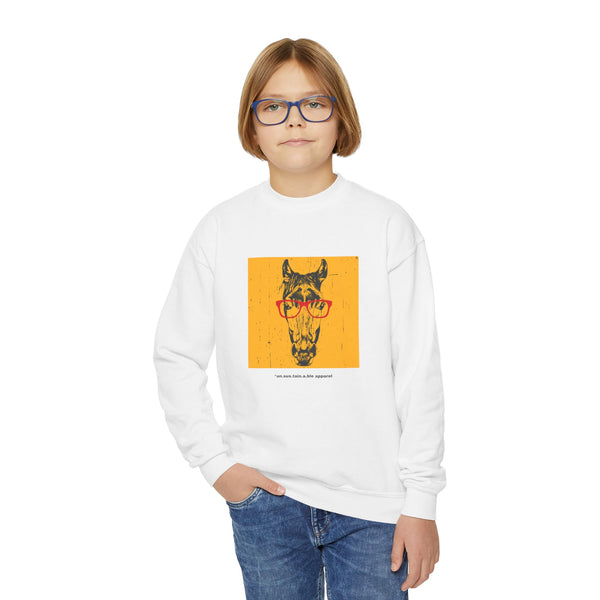 Youth Crewneck Sweatshirt - Too Cool To School