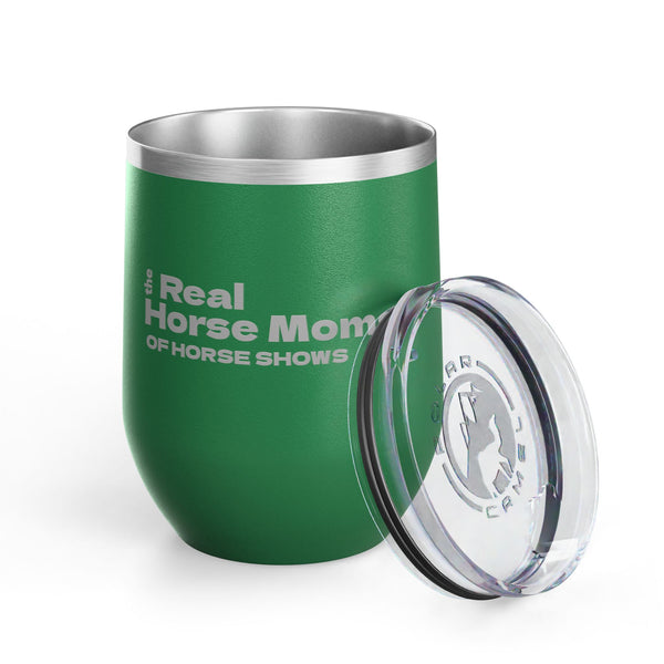 Wine Tumbler, 12oz - Real Horse Moms
