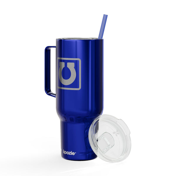 Insulated Tumbler with Lid, 40oz (Engraving) - Horse Shoe