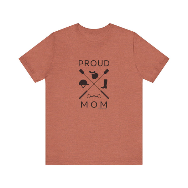 Unisex Jersey Short Sleeve Tee - Proud Mom - Crops