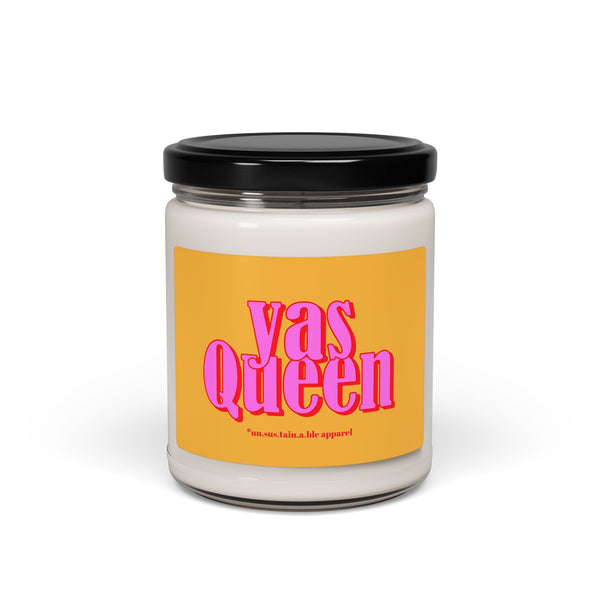 Scented Soy Candle, 9oz - Yas Queen