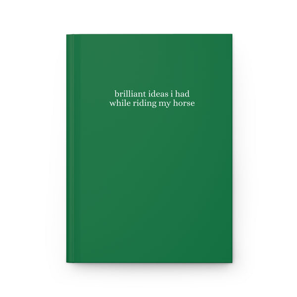 Hardcover Journal Matte - Brilliant Ideas