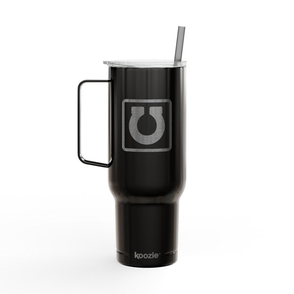 Insulated Tumbler with Lid, 40oz (Engraving) - Horse Shoe