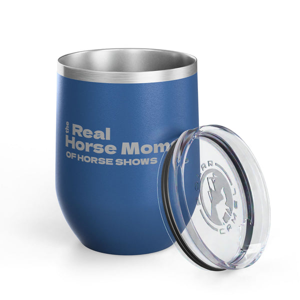 Wine Tumbler, 12oz - Real Horse Moms