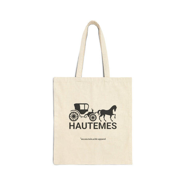 Cotton Canvas Tote Bag - Hautemes - Printed On Both Sides