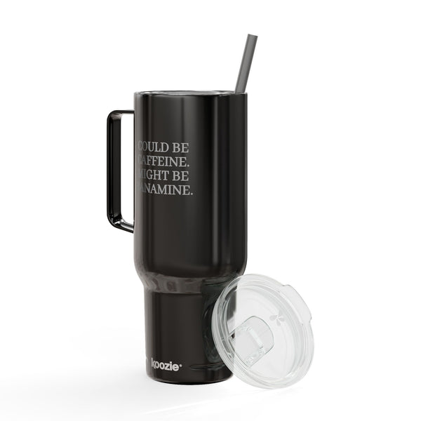 Insulated Tumbler with Lid, 40oz (Engraving) - Caffeine/Banamine