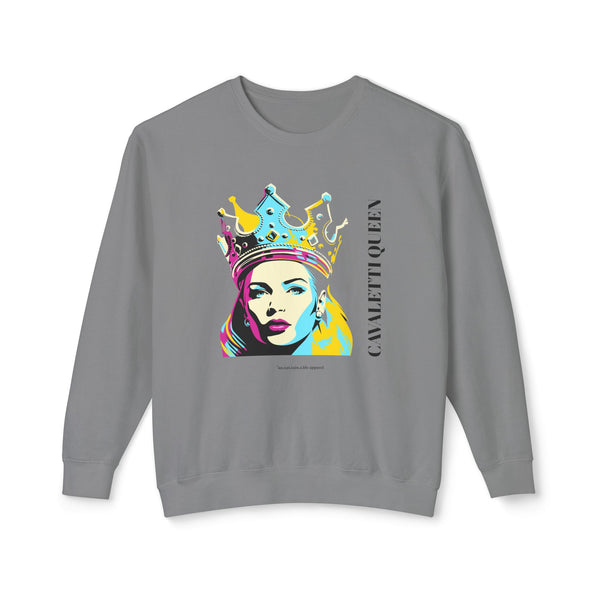 Unisex Lightweight Crewneck Sweatshirt - Cavaletti Queen