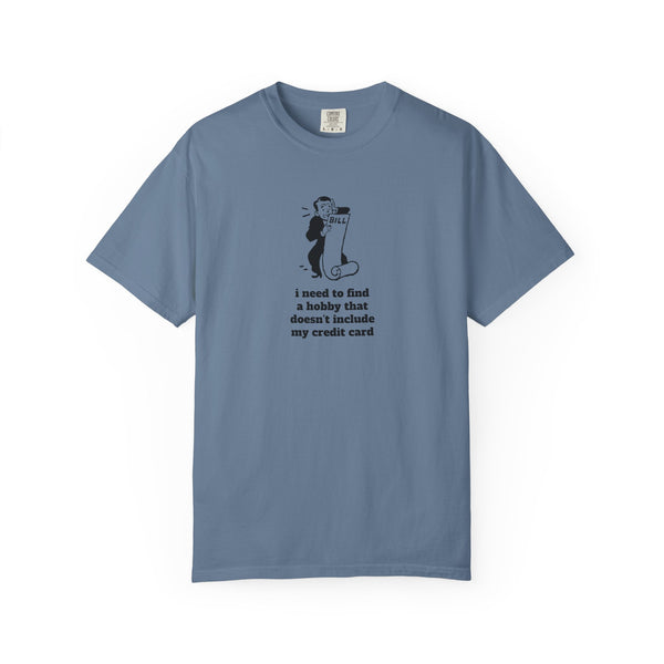Unisex Garment-Dyed T-shirt - Hobby/Credit Card
