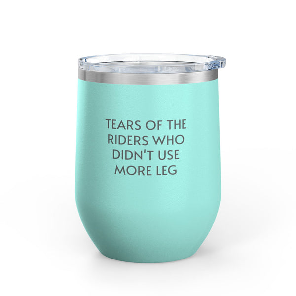 Wine Tumbler, 12oz - Riders Tears - Pastels