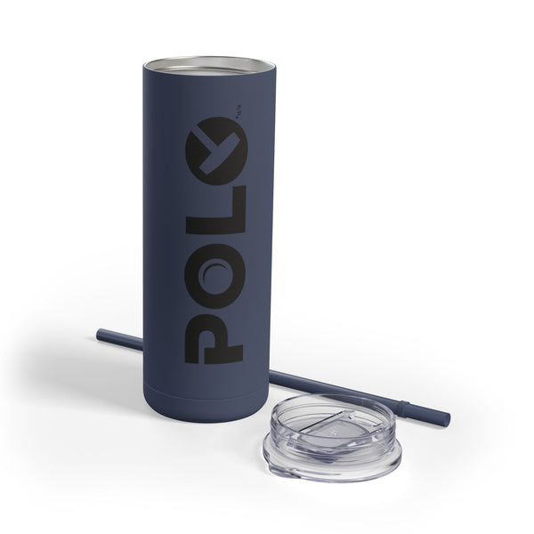 Maars Maker Skinny Matte Tumbler, 20oz - Polo (Mallet Head)