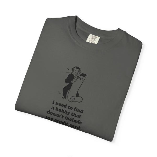 Unisex Garment-Dyed T-shirt - Hobby/Credit Card