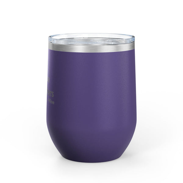 Wine Tumbler, 12oz - Corks/Quitters