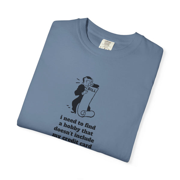 Unisex Garment-Dyed T-shirt - Hobby/Credit Card