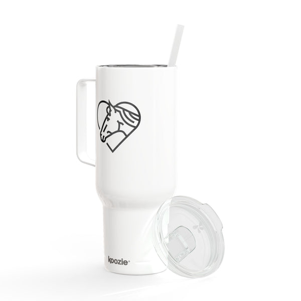 Insulated Tumbler with Lid, 40oz (Engraving) - Horse/Heart