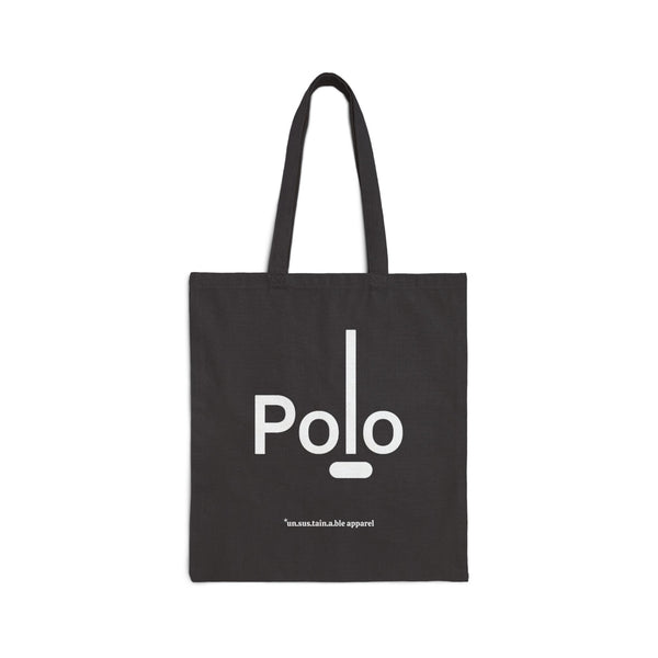 Cotton Canvas Tote Bag - Polo - Printed On Both Sides