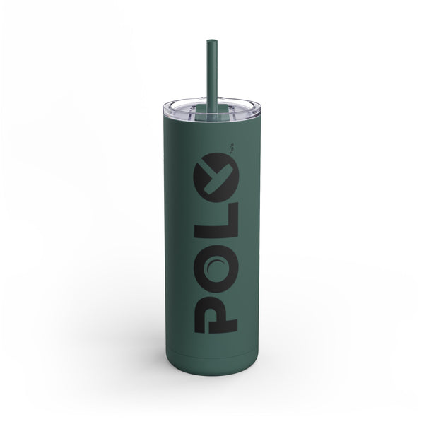 Maars Maker Skinny Matte Tumbler, 20oz - Polo (Mallet Head)