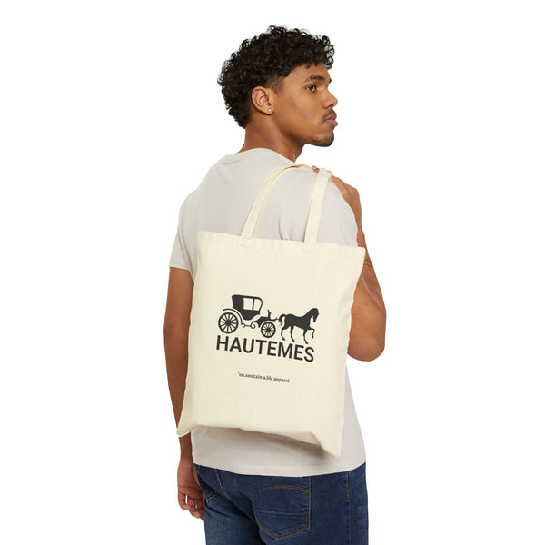 Cotton Canvas Tote Bag - Hautemes - Printed On Both Sides