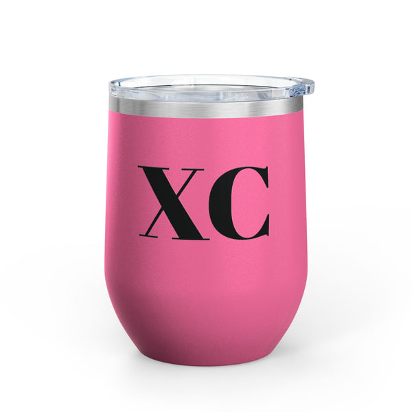 Wine Tumbler, 12oz - XC - Cross Country