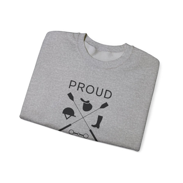 Unisex Heavy Blend™ Crewneck Sweatshirt - Proud Mom - Crop