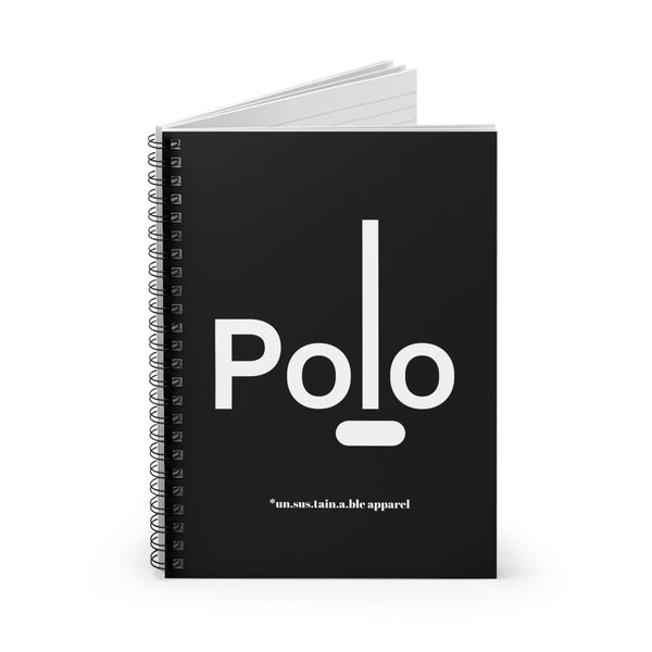 Spiral Notebook - Ruled Line - Polo