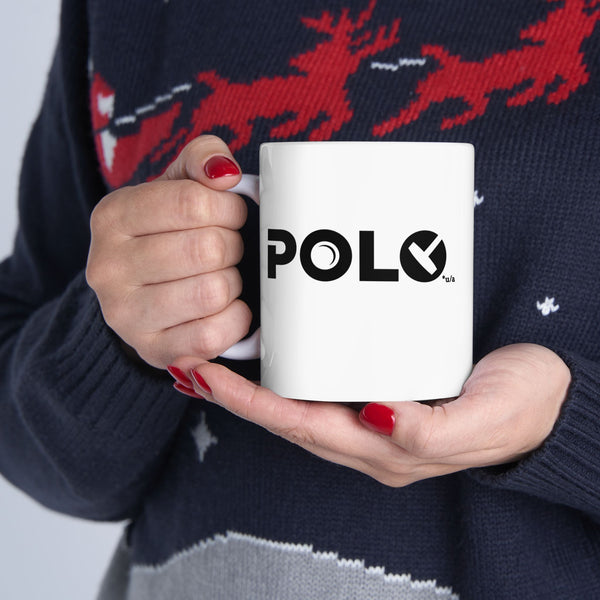 Ceramic Mug, (11oz, 15oz) - Polo