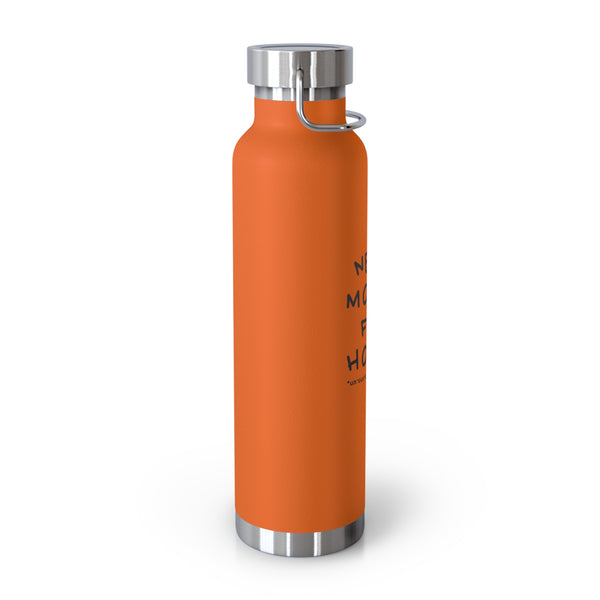 Copper Vacuum Insulated Bottle, 22oz -Need Money For Horse