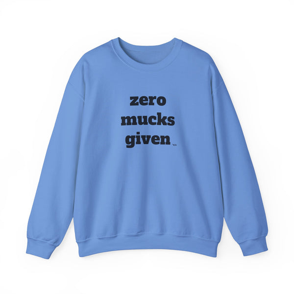 Unisex Heavy Blend™ Crewneck Sweatshirt - Zero Mucks Given