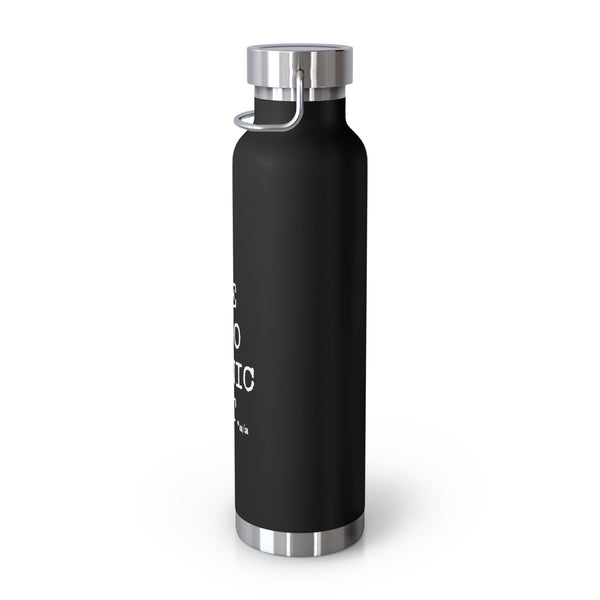 Copper Vacuum Insulated Bottle, 22oz - I Love To Do Iconic Sh*t - Black